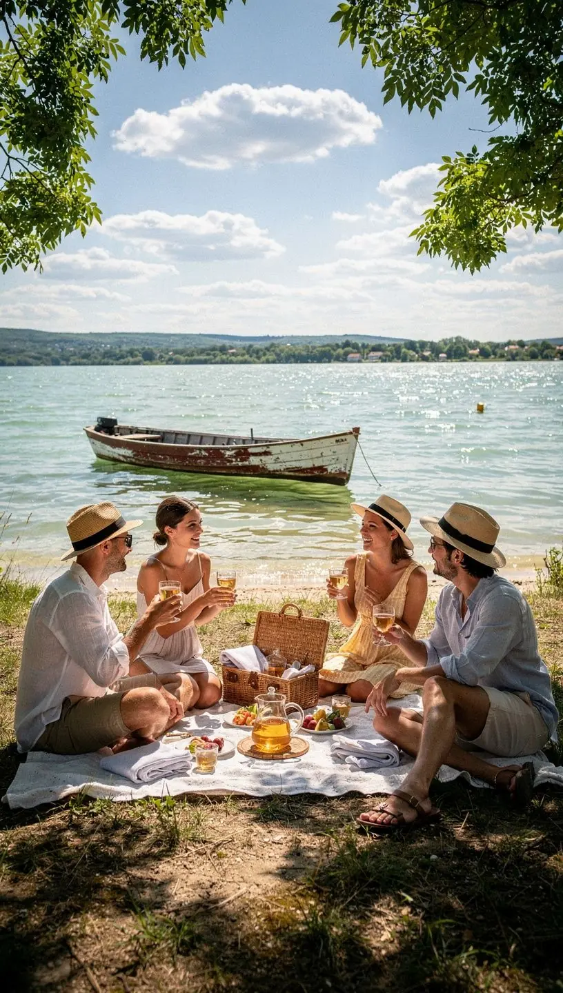 Tradicionális teázási szertartás, ahol a fehér tea élvezete középpontban áll.