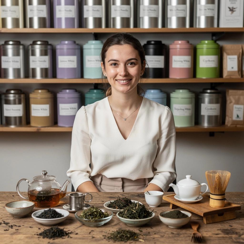 Közelkép a fehér tea levelekről, amelyek szinte áttetszően finomak.