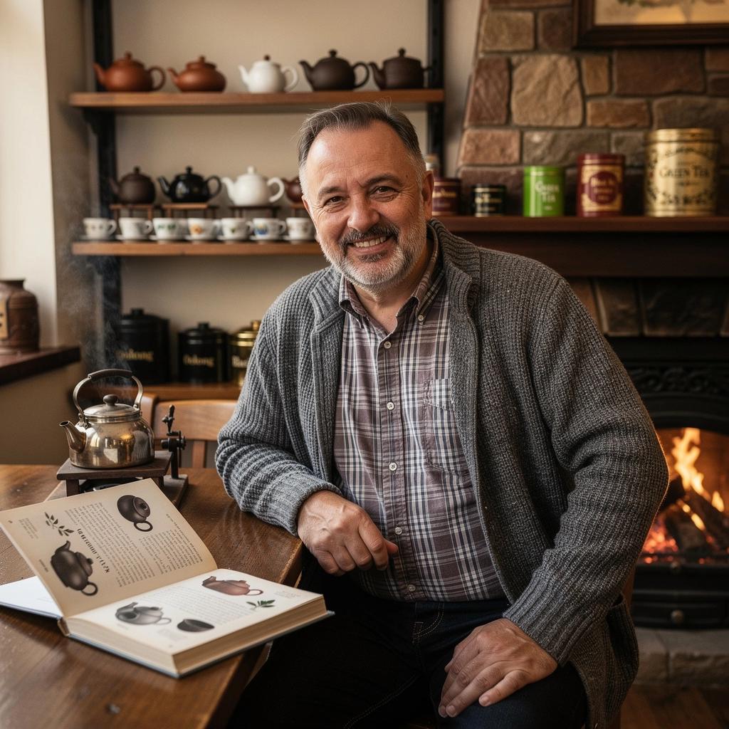 Teázási pillanat, ahol a fehér tea élvezete a kifinomultság szimbóluma.